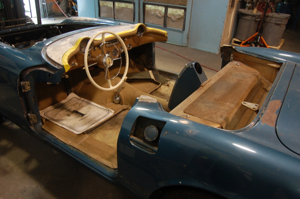 1954 Corvette American Dry Stripping Pre Media Blast - Rare Car Paint Stripping
