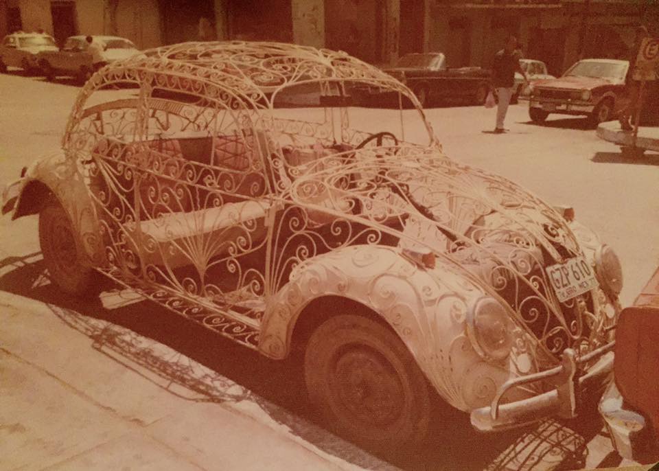 Old VW Beetle Wedding Car