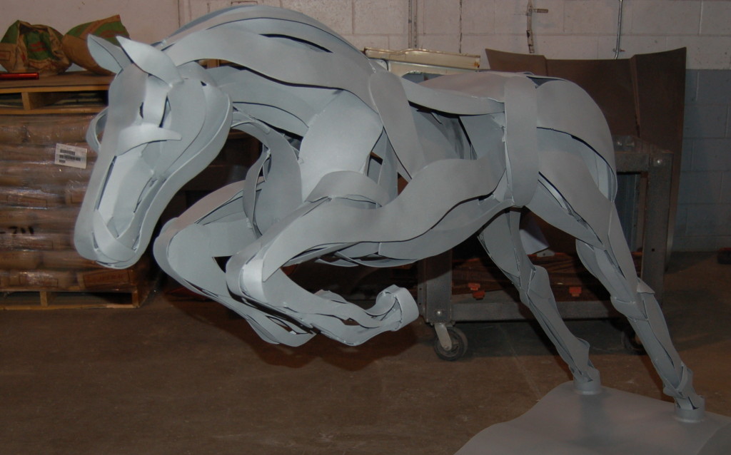 Marcia Spivak Equine sculpture