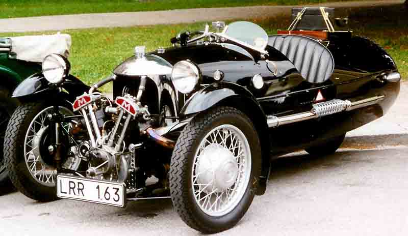 1937 Morgan three wheeler Super Sports courtesy WIkipedia
