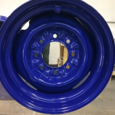 Peeka Blue Custom Rims - Customized Wheels Powder coating rims CT