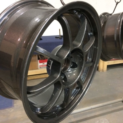 Kingsport Grey Rims Customized Wheels Powder coating rims CT