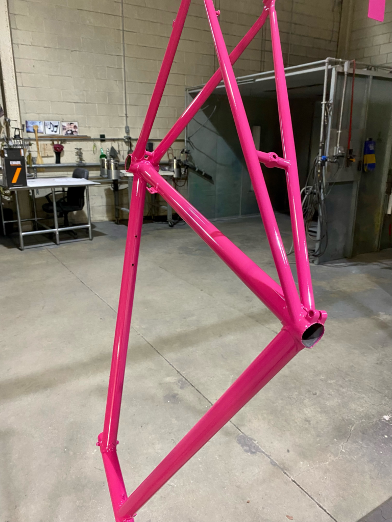 Passion Pink with Clear Coat