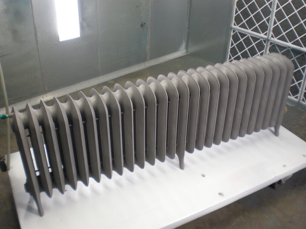 Radiator Long Fin_After Blasting Before Coat 2018